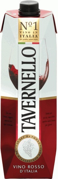Tavernello Rosso Semi-Dry Tetra Prism