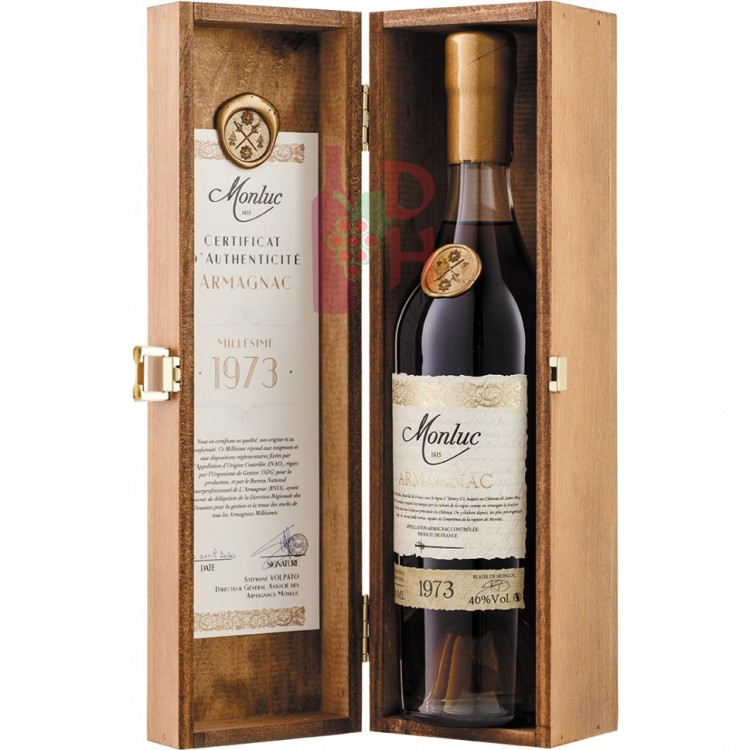 Monluc Armagnac AOC, 1973 