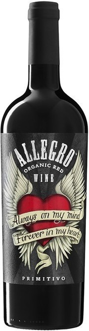 Vini Bella Allegro Primitivo Organic