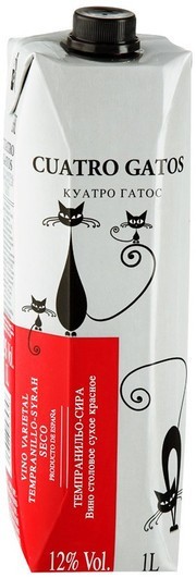 Cuatro Gatos Tempranillo-Syrah