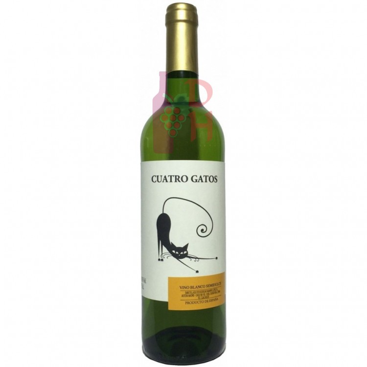Cuatro Gatos Blanco semidulce