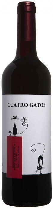 Cuatro Gatos Tinto semidulce
