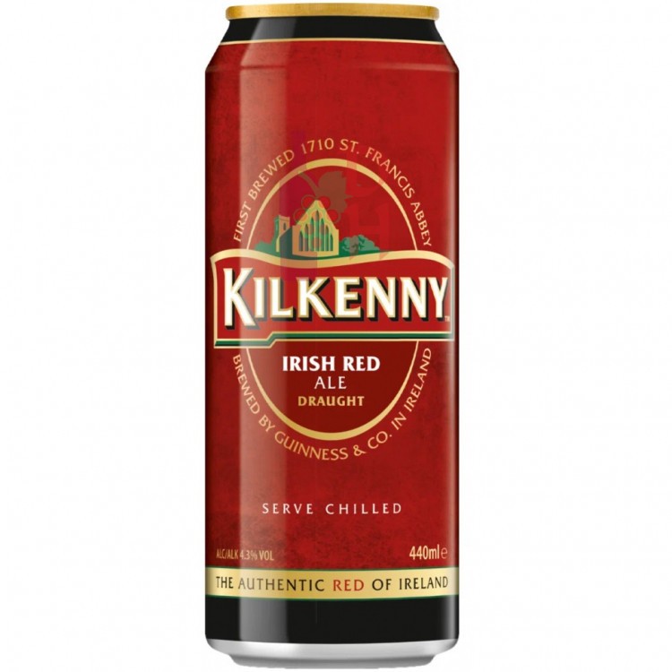 Kilkenny Draught (with nitrogen capsule), in can