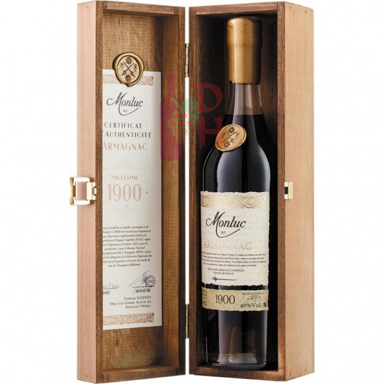 Monluc Armagnac AOC, 1990